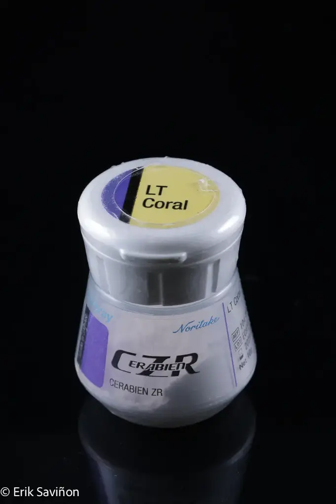 CZR BODY LT CORAL ZIRCONIA (50GR) P