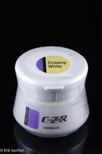 CZR BODY CREAMY  WHITE ZIRCONIA (50GR) P